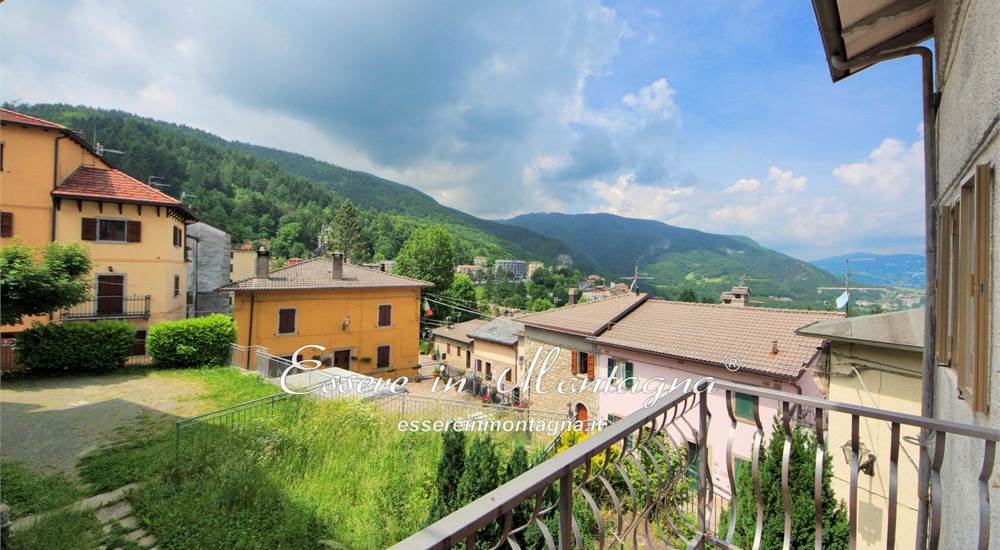 Vista dal balcone