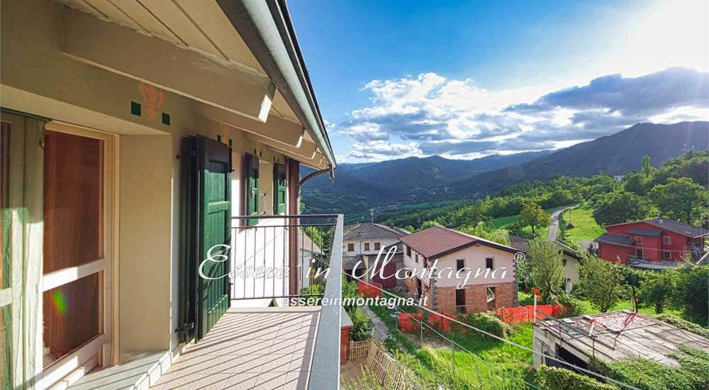 Vista dal balcone