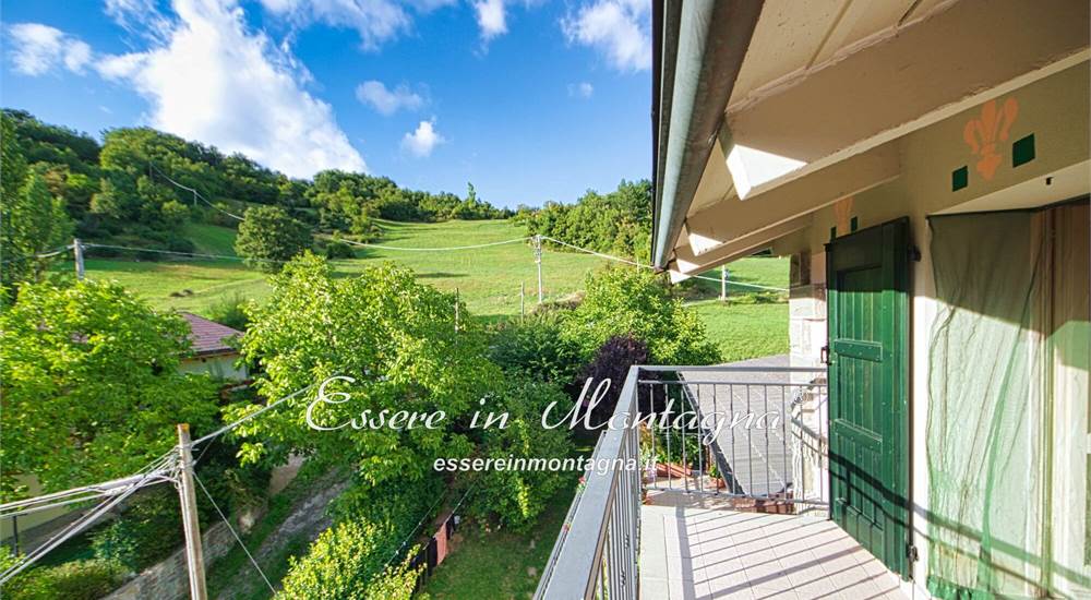 Vista dal balcone