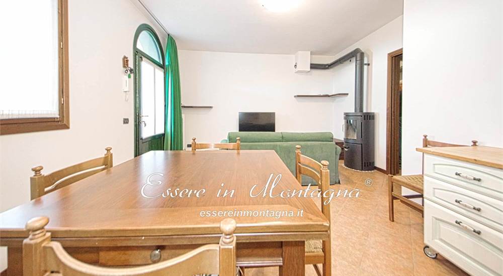 La zona pranzo e cucina