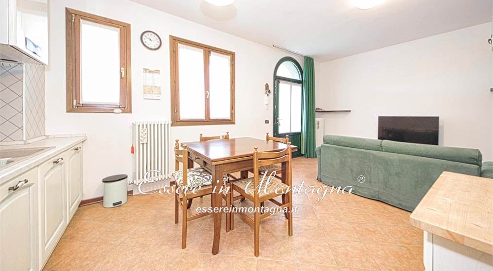 La zona pranzo e cucina