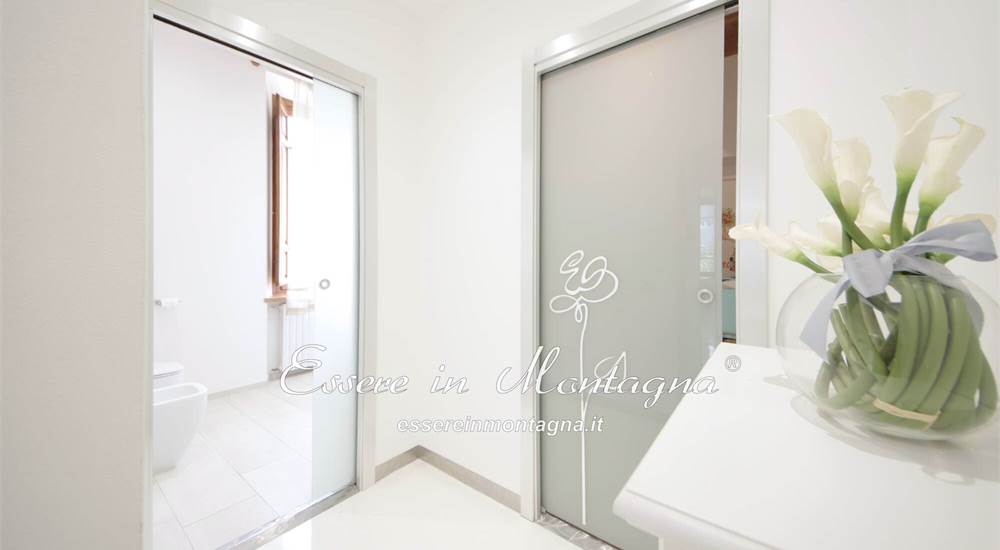 Il bagno e la lavanderia