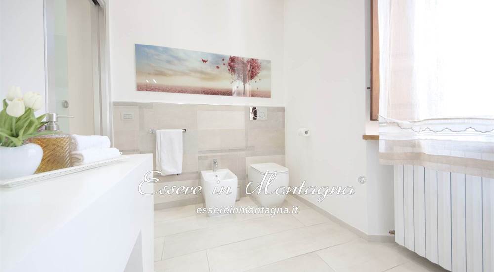 Il bagno del piano terra