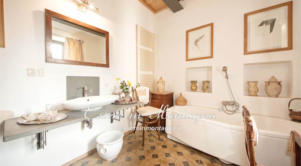 Il bagno al piano terra