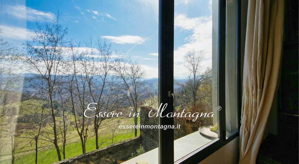 La vista dal salone