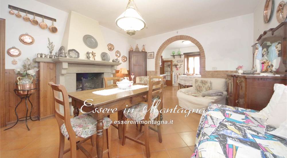 La sala con camino