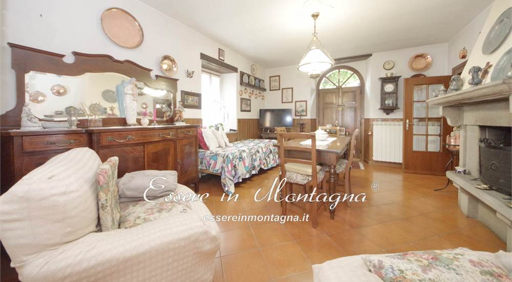 La sala con camino