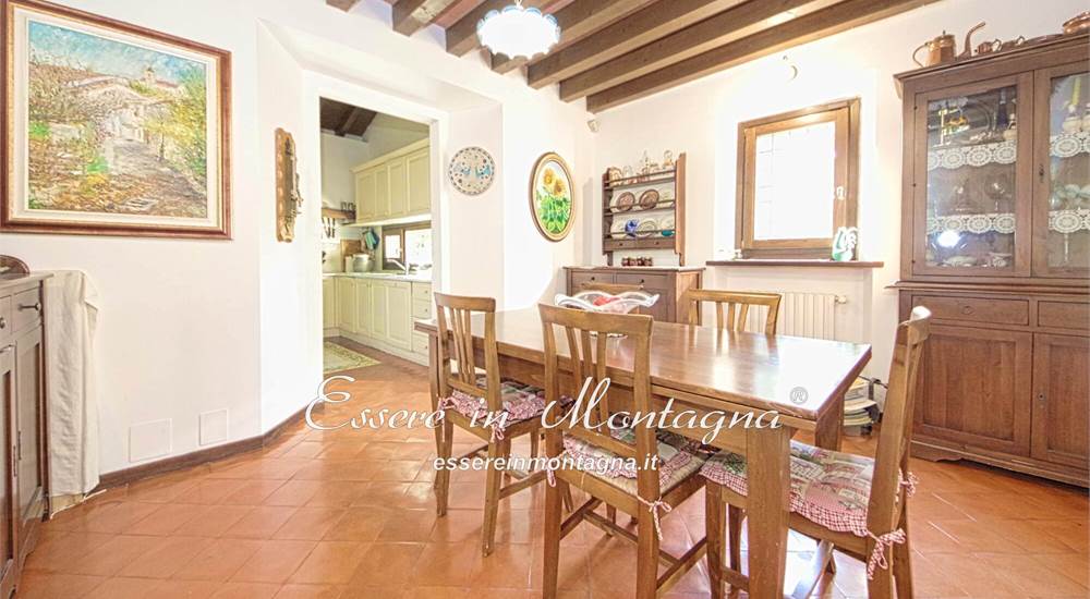 La sala da pranzo