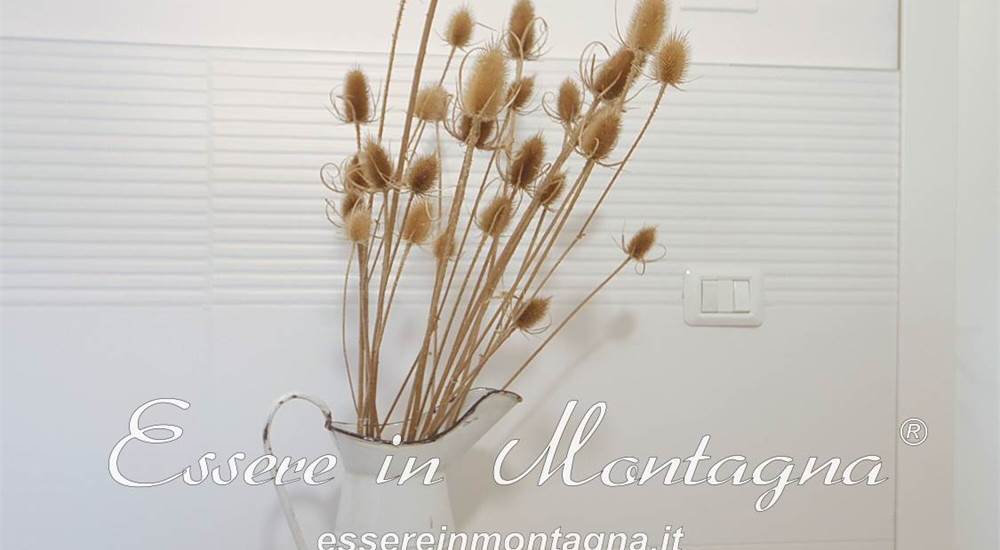 Il bagno con doccia in cristallo