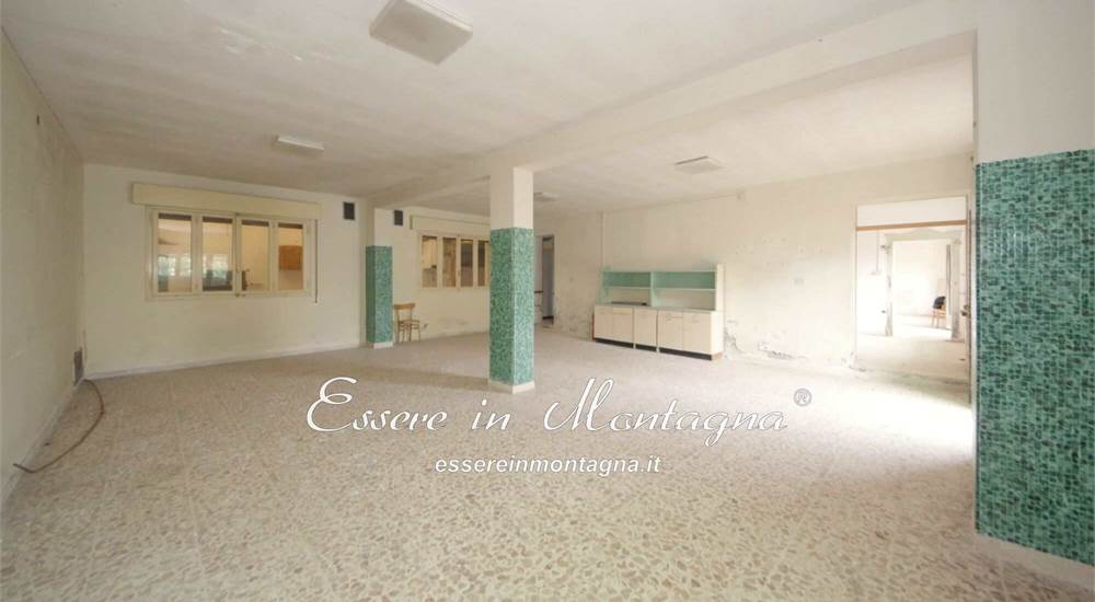 La sala da pranzo