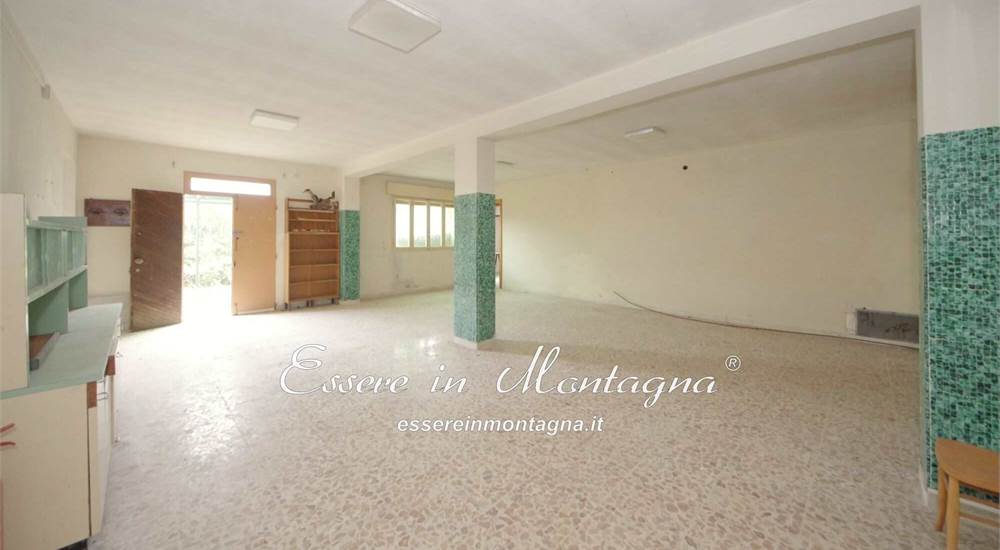 La sala da pranzo